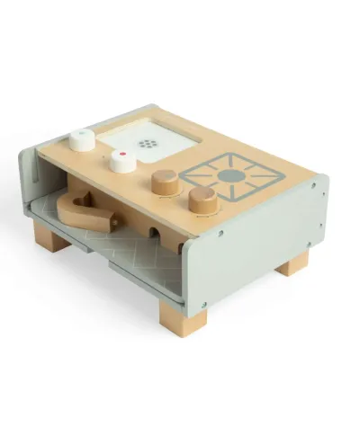 Bigjigs mini medinė virtuvėlė su keptuve ir įrankiais Bigjigs mini medinė virtuvėlė su keptuve ir įrankiais