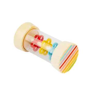 Medinis sensorinis žaislas kūdikiams su lietaus garsu