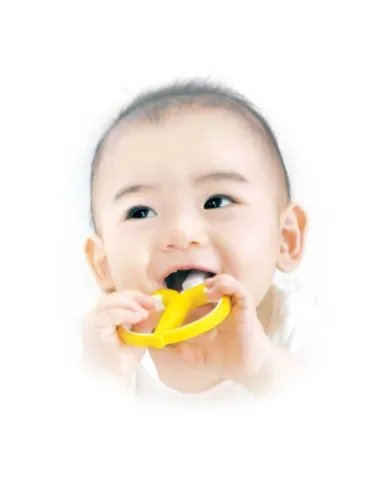 Edisonmama pirmasis dantų šepetėlis Bananas kūdikiams nuo 6 mėn. Edisonmama pirmasis dantų šepetėlis Bananas kūdikiams nuo 6 mėn.