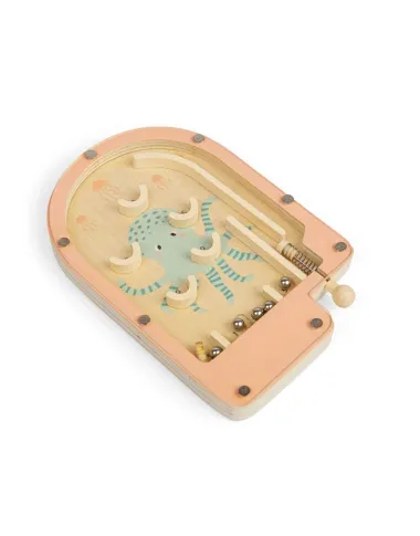 Bigjigs medinis mini pinbolas Aštuonkojis