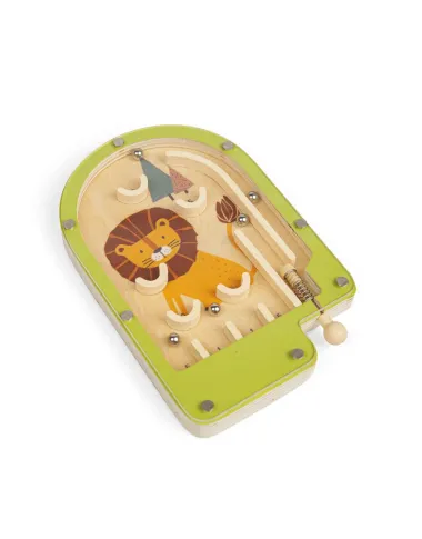 Bigjigs koka mini pinbols Lauva