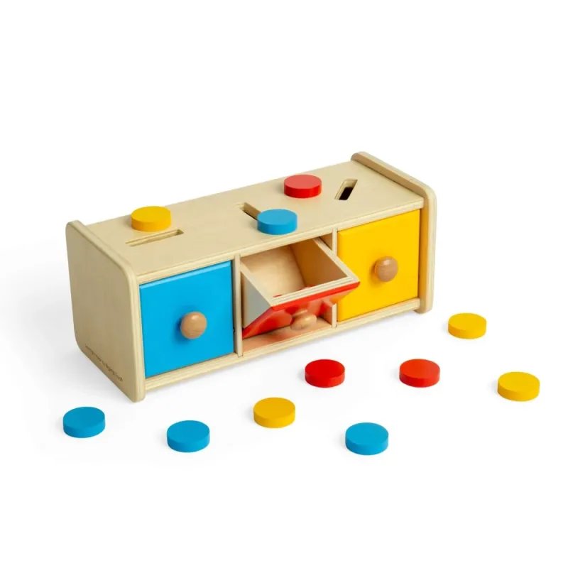 Bigjigs koka monētu šķirošanas spēle