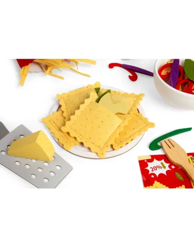 Bigjigs makaronų rinkinys dviems Bigjigs makaronų rinkinys dviems