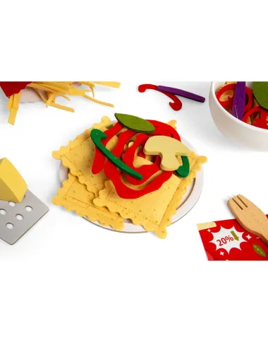 Bigjigs koka makaronu komplekts diviem