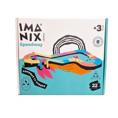 Imanix magnetinio konstruktoriaus trasa (22 el.) - pakuotė