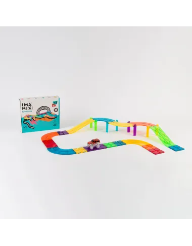 Imanix magnētiskā konstruktoru trase (22 detaļas)