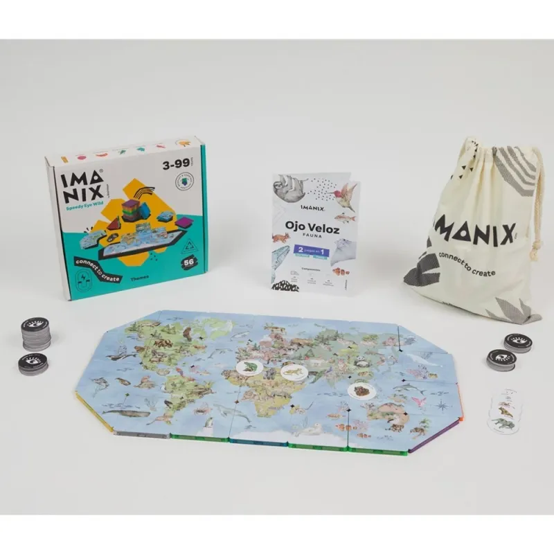 Imanix magnētiskais konstruktors Speedy Eye (28 detaļas)