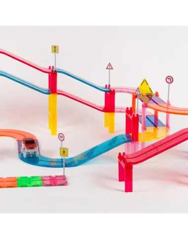 Imanix magnētiskā konstruktoru trase (105 detaļas) Imanix magnētiskā konstruktoru trase (105 detaļas)