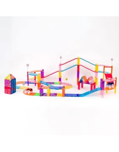 Imanix magnētiskā konstruktoru trase (105 detaļas)