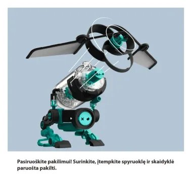 Kosmos STEM robotas FLYBOTS vaikams nuo 8-9 metų