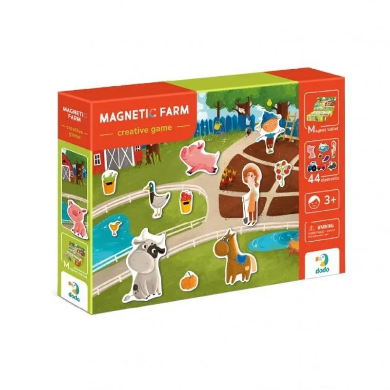 MON Magnētu komplekts Farm (44 gabali)