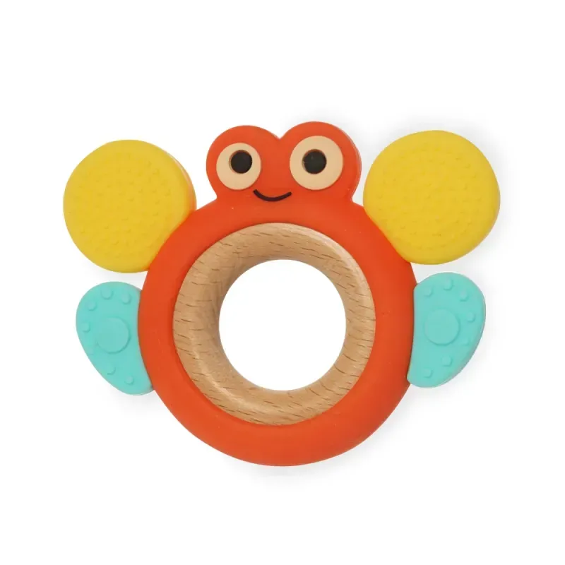 Teethe-A-Bug silikona graužamais mazuļiem | Lapute.lt Teethe-A-Bug silikona graužamais mazuļiem | Lapute.lt