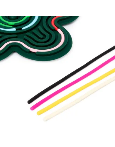 Silikoninis sensorinis fidget žaislas Flexihetti Gėlė vaikams