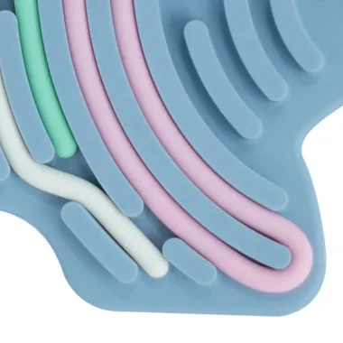 Silikoninis sensorinis fidget žaislas Flexihetti Dinozauras vaikams