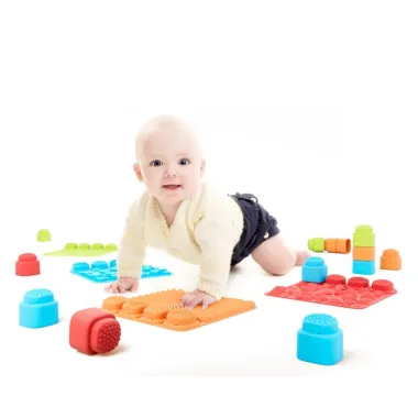 Sensorais celiņš Soft Bibi ar klucīšiem (20 el.) | Lapute.lt