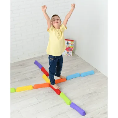 Balansēšanas celiņš Bibi Balance Steps (6 el.) | Lapute.lt