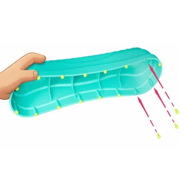 Balansēšanas celiņš Bibi Balance Steps (6 el.) | Lapute.lt