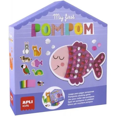 Kūrybinis rinkinys Mano pirmasis pomponsų menas