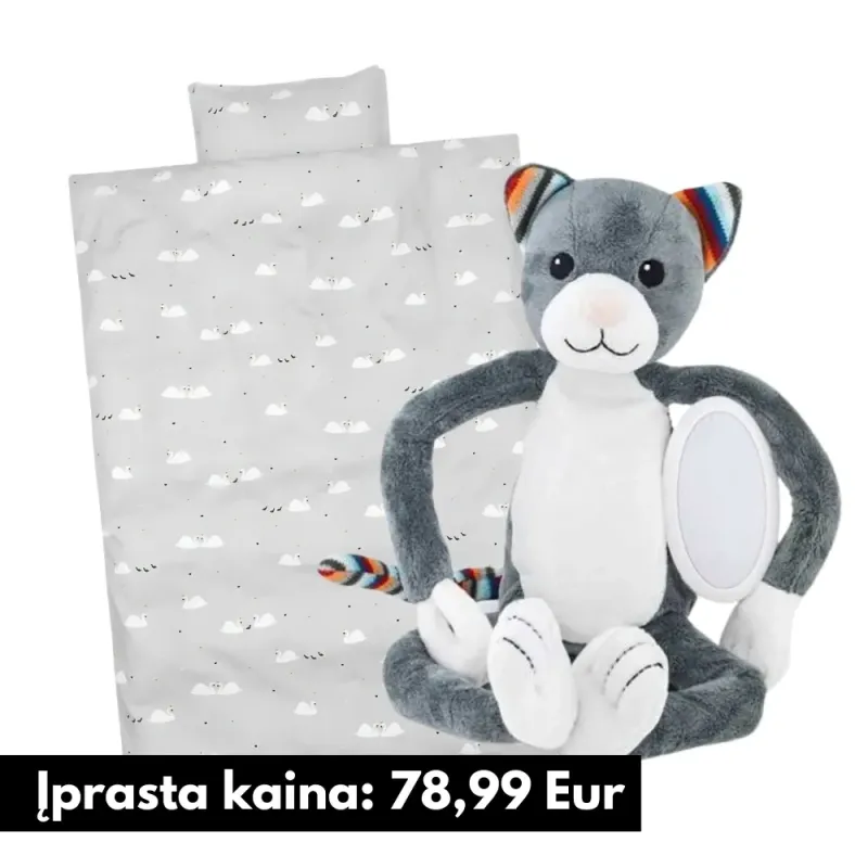 Miego rinkinys vaikams Kačiuko lopšinė (100x140)