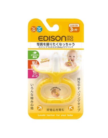 EdisonMama kramtukas kūdikiams Bananas-žiedas