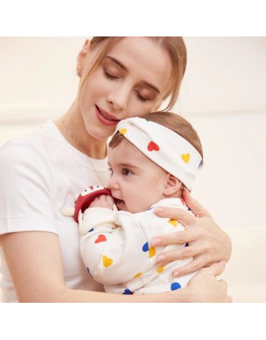 Smily Mia graužamā rotaļlieta mazuļiem Briedis, sarkana