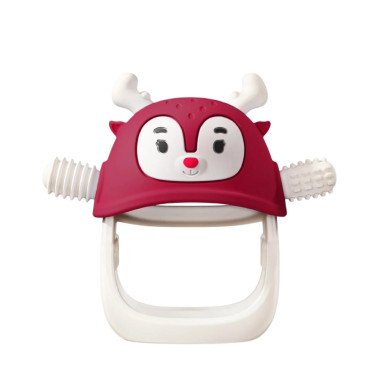 Smily Mia kramtukas kūdikiams Elniukas, raudonas