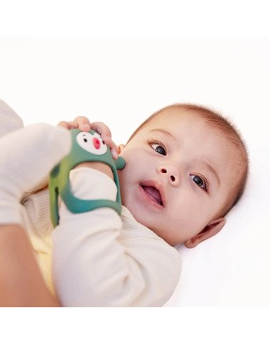 Smily Mia zīdaiņu zobens Penguin, zaļš