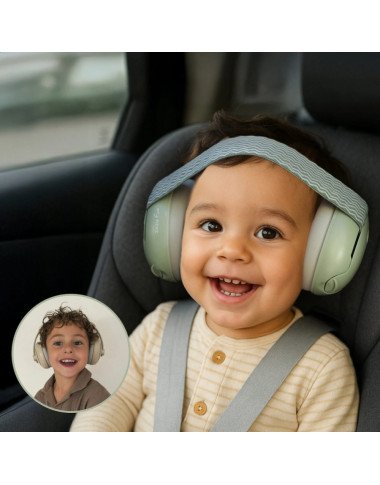 Zazu rudos garsą slopinančios ausinės, 0-4 m.