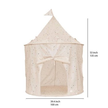 3 Sprouts rusva vaikiška palapinė - išmatavimai