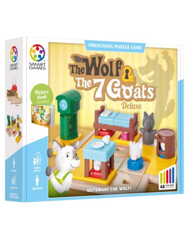 Loģikas spēle Wolf & The 7 Goats