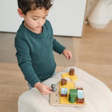 Loģikas spēle Wolf & The 7 Goats bērniem | Lapute.lt