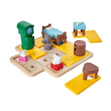 Loģikas spēle Wolf & The 7 Goats bērniem | Lapute.lt