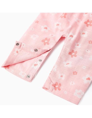 Ziedu raksta kombinezons meitenītei (0/1–9/12 mēn.) Ziedu raksta kombinezons meitenītei (0/1–9/12 mēn.)