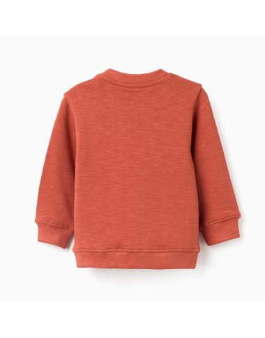 Oranžs kokvilnas džemperis (6/9–24/36 mēn.) Oranžs kokvilnas džemperis (6/9–24/36 mēn.)