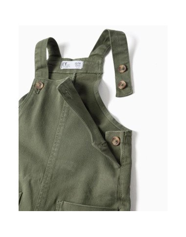 Tumši zaļš kombinezons zēnam (6/9–24/36 mēn.) Tumši zaļš kombinezons zēnam (6/9–24/36 mēn.)