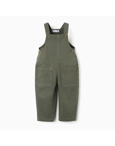 Tumši zaļš kombinezons zēnam (6/9–24/36 mēn.)