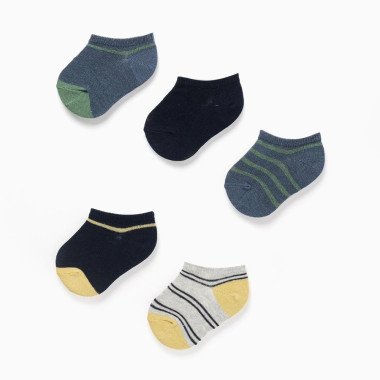 Trumpos vaikiškos kojinės, 5 vnt. (15-22)