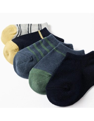 Īsās bērnu zeķes, 5 pāri (15–22)