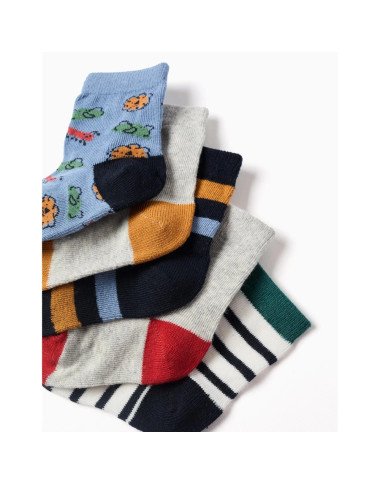Spalvotos kojinės kūdikiui berniukui 5 vnt.