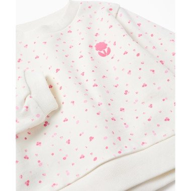 Medvilninis džemperis kūdikiui mergaitei