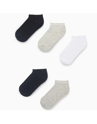 Medvilninės trumpos kojinės berniukui 23–37 dydis