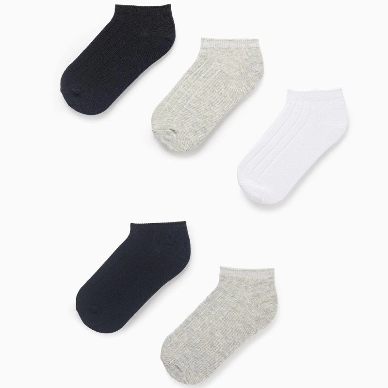 Īsās zeķes zēnam, 5 pāri (23/26–35/37)