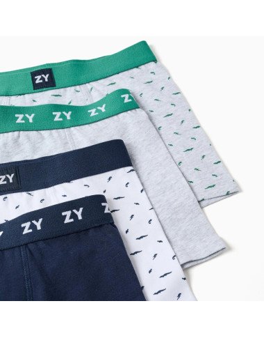 Apakšveļas bokseršorti zēniem, 4 pāri (2/3–13/14 g.)