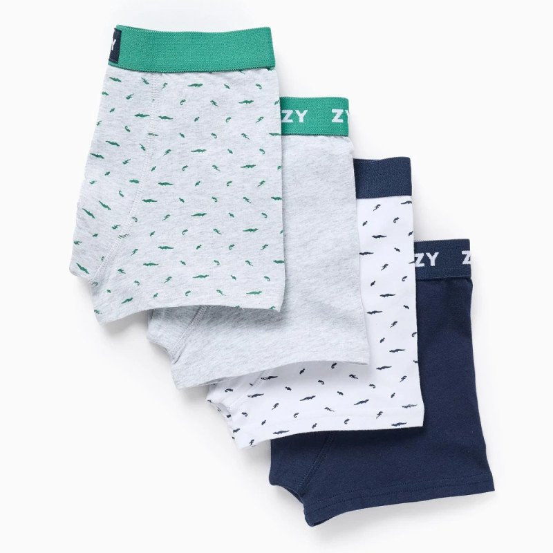 Apakšveļas bokseršorti zēniem, 4 pāri (2/3–13/14 g.)