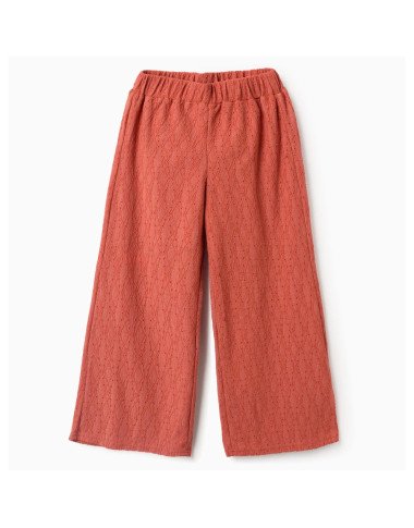 Platas oranžas bikses meitenītei (3/4–13/14 g.)