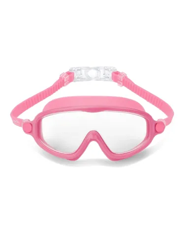 Ružavi platūs plaukimo akiniai vaikams (3-8 m.)