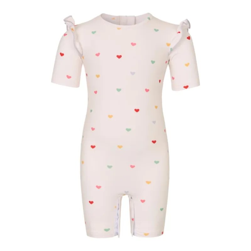 Bērnu peldkostīms Hearts (3-24 mēneši)