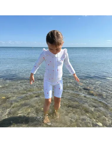 Bērnu peldkostīms Hearts (2-5 gadi)