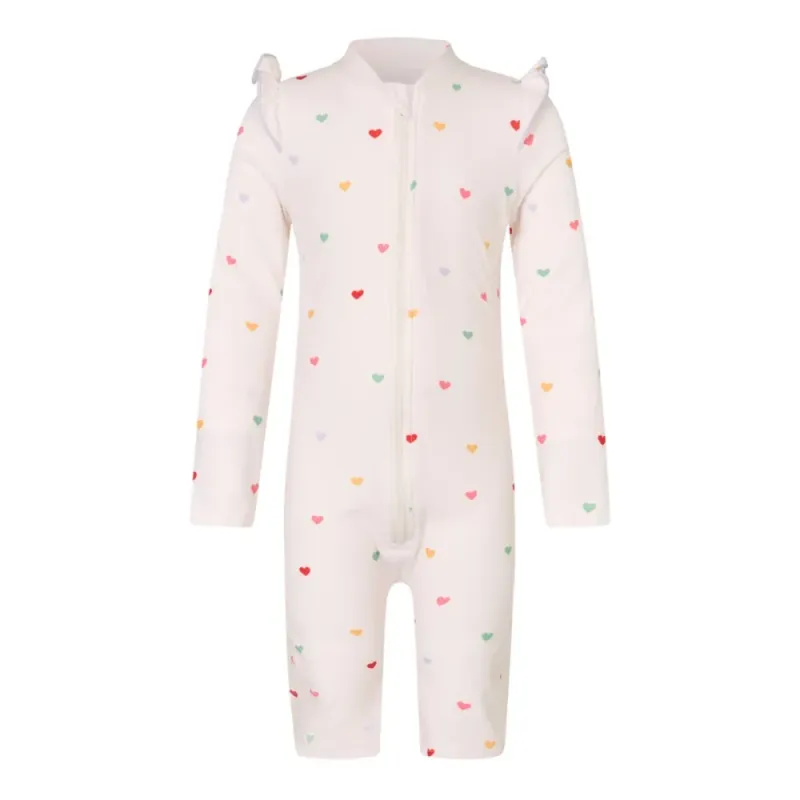 Maudymosi kostiumas mergaitėms Hearts (2-5 m.)