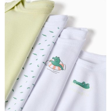 Medvilniniai smėlinukai kūdikiui berniukui su gyvūnų motyvais